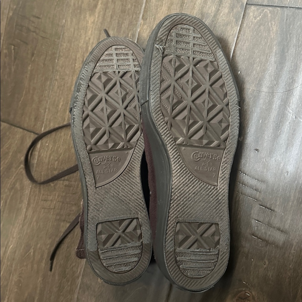 Converse Chocolate High-Top Sneakers - Picture 2 of 2